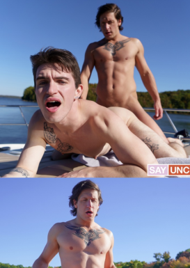 Brother Crush – A Hot Boat Ride – Dalton Riley and Caleb Morphy