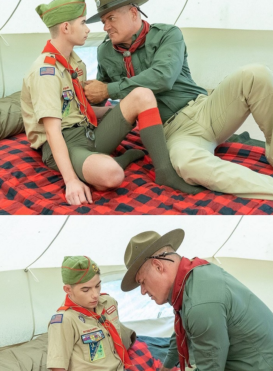 Scout Boys – Scout Maxwell – Chapter 2 – The Campsite (with Scoutmaster Stone)