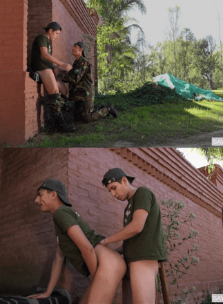 Military Dick – Relieved Soldier – Rene Sava and Bautista Nores