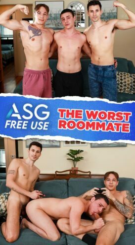 ASGmax Originals – ASG Free Use – The Worst Roommate – Jayden Marcos, Kane Fox and Asher Day